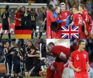 yapboz Deutschland - İngiltere, Sekizinci finallerinde, Güney Afrika 2010